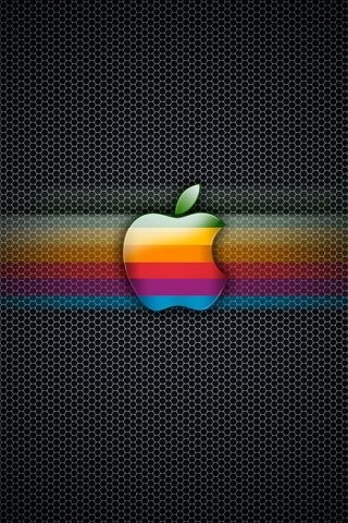 Apple logo aus früheren Zeiten