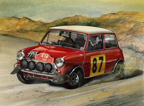 MINI Monte Carlo Artwork